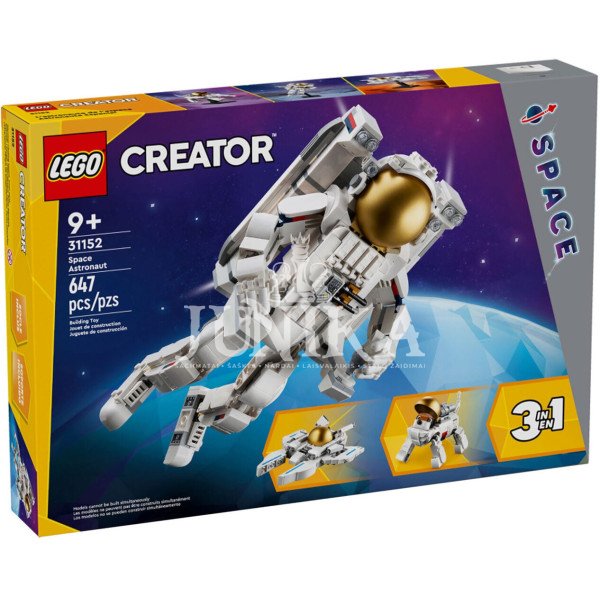 LEGO Creator Astronautas kosmose 31152