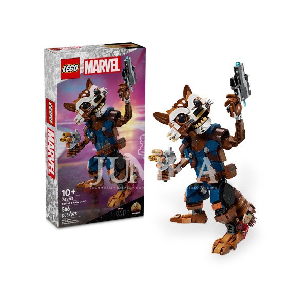 LEGO Marvel Rocket ir mažylis Groot 76282