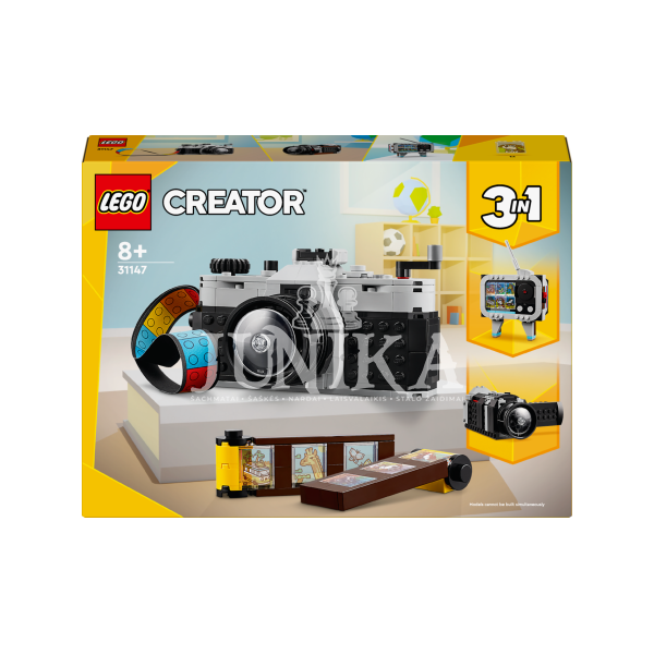 LEGO Creator 3-in-1 Retro fotoaparatas