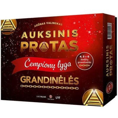 Stalo žaidimas „Auksinis protas. Grandinėlės. Čempionų lyga“