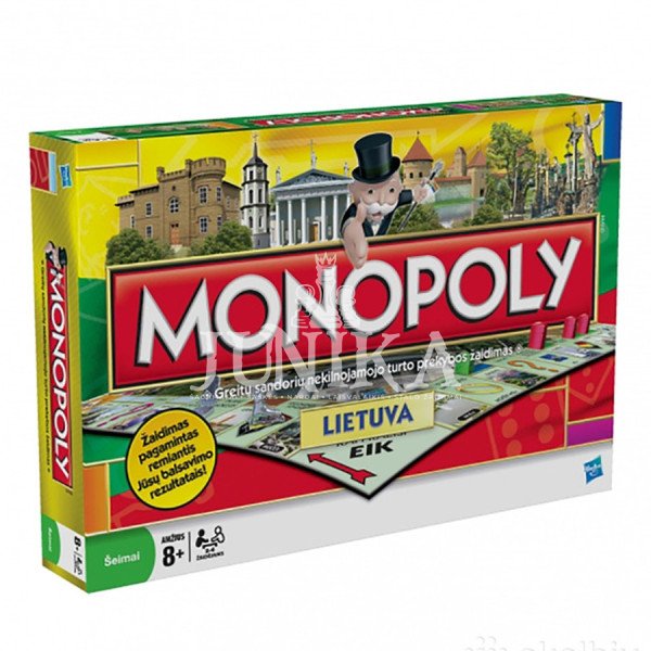 Stalo žaidimas Monopolis Lietuva