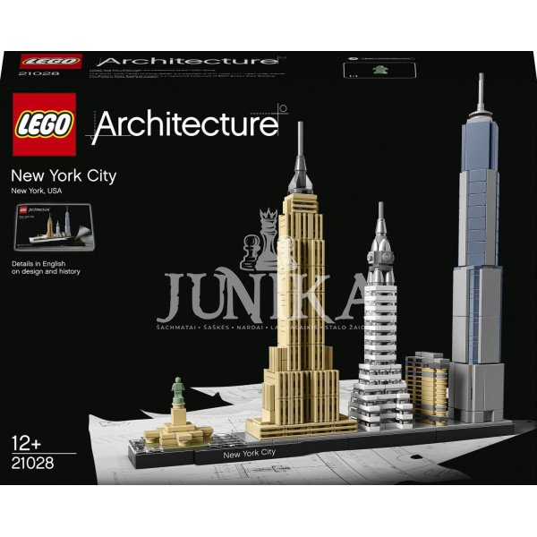 LEGO ARCHITECTURE Niujorkas, 21028