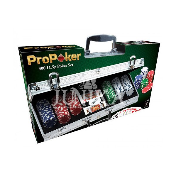 Pokerio rinkinys ProPoker 300 žetonų