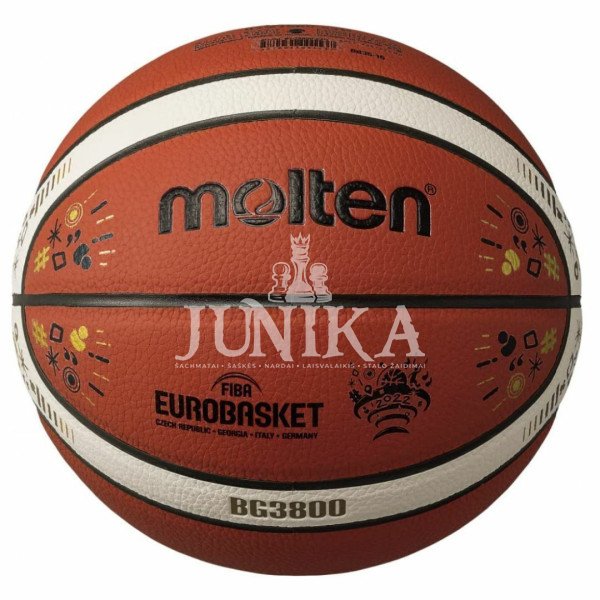 Krepšinio kamuolys Molten BG3800 Eurobasket'22